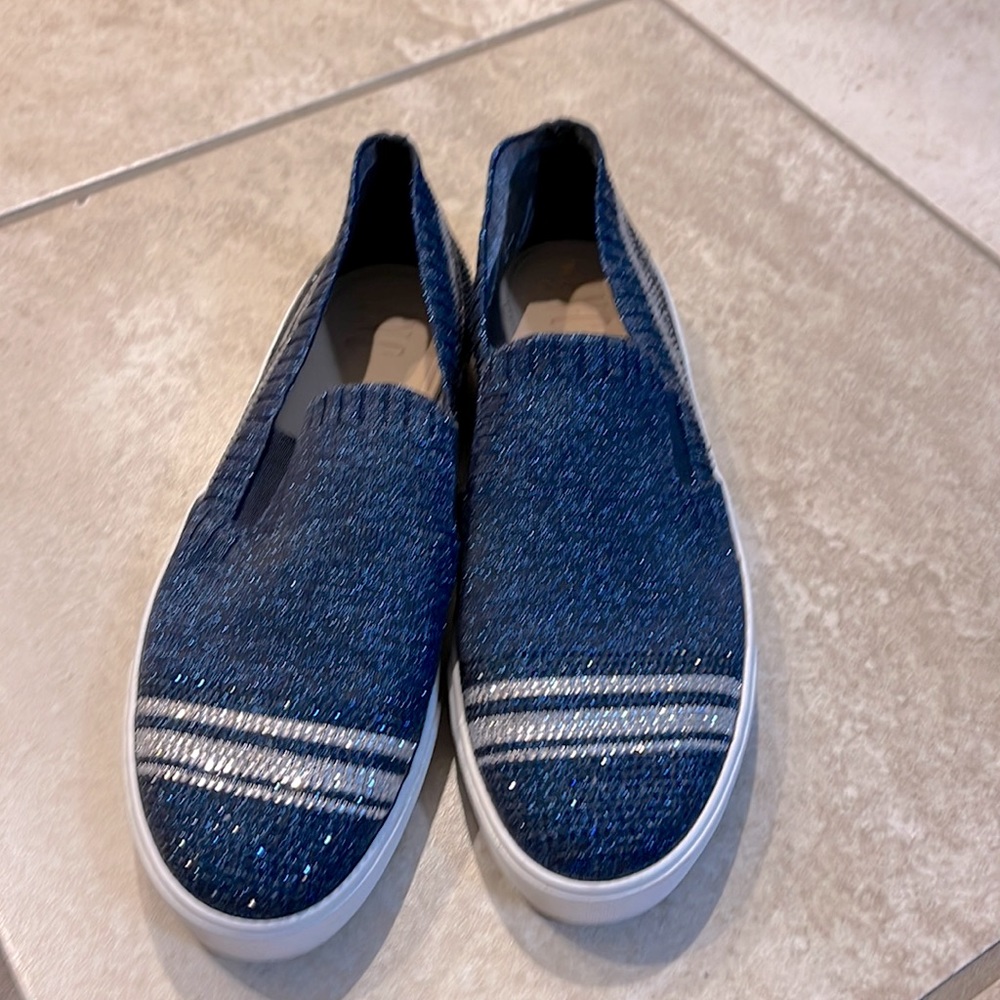 INC International Concepts Womens Sammee Slip-on Bling Sneakers 👟